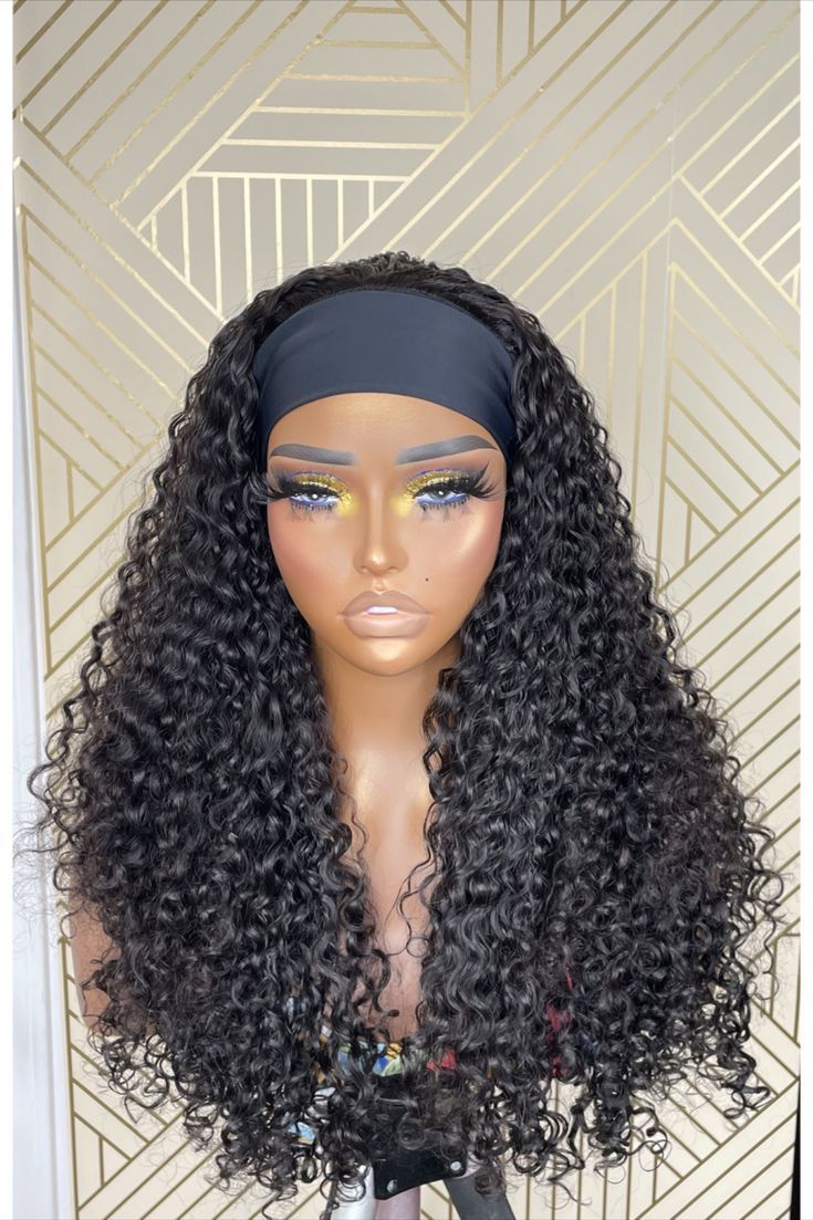 20 inch headband wig