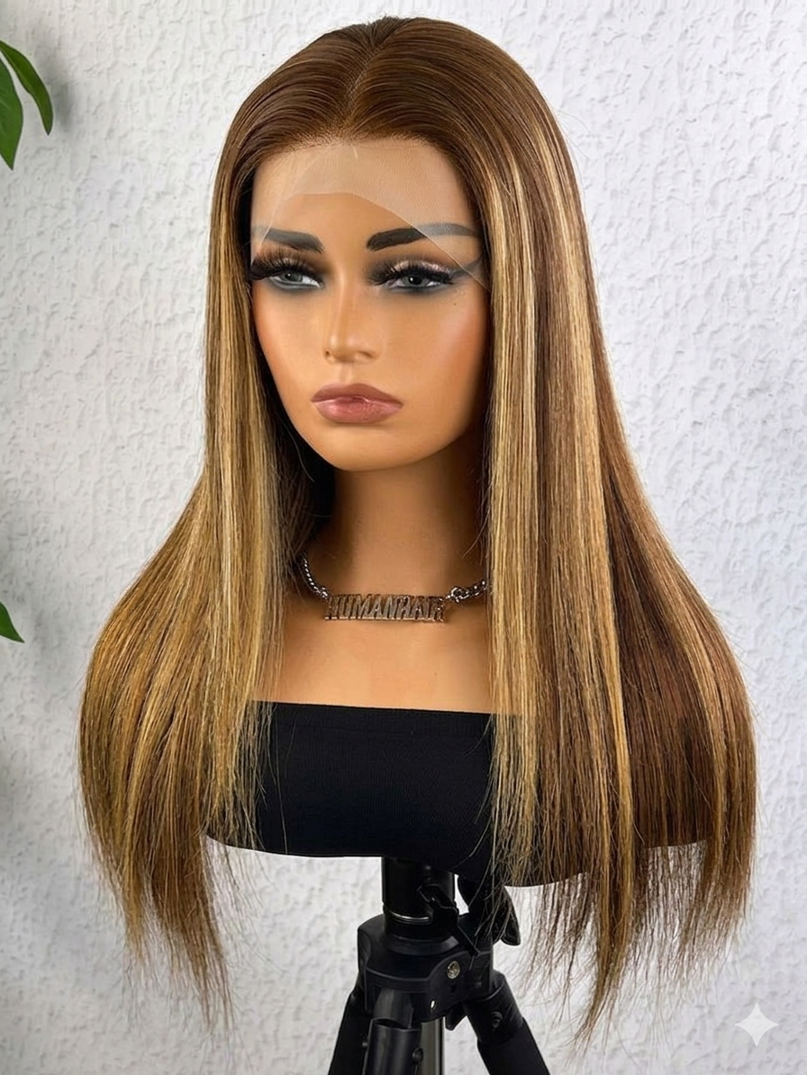 18 inch full frontal wig