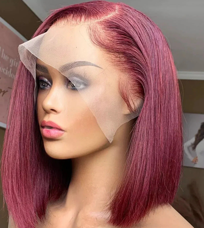 10 inch full frontal wig