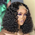 12 inch water wave full frontal wig