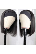 10 inch headband wig