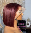 8 inch full frontal wig