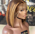 8 inch full frontal wig