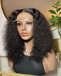 14 inch water wave glueless wig