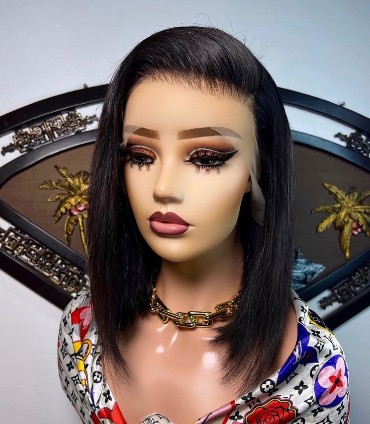 10 inch Vietnamese full frontal wig