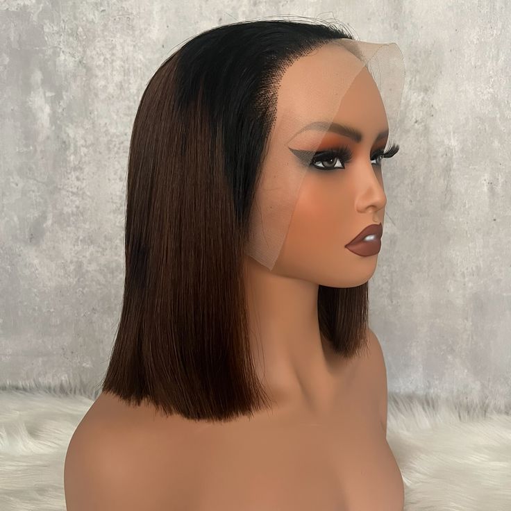 10 inch full frontal wig