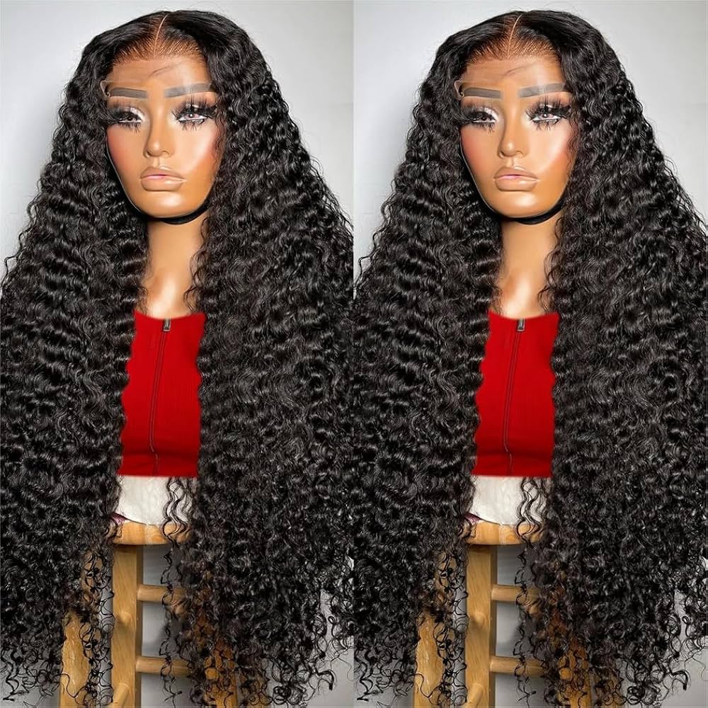 26 inch Jerry Curls Full Frontal Wig