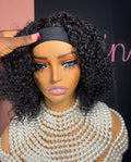 8 inch headband wig
