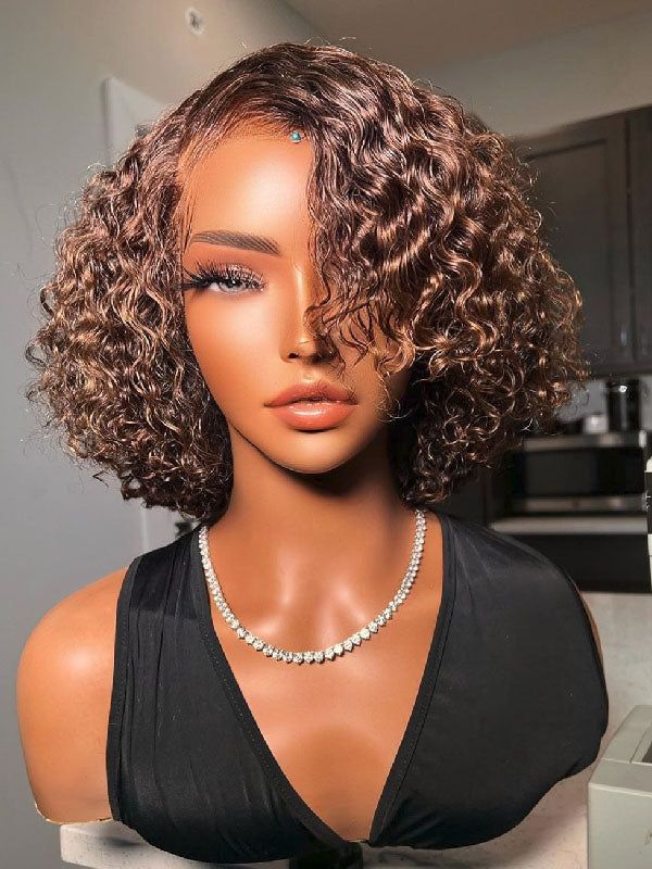 8 inch full frontal wig