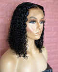 14 inch water wave full frontal wig