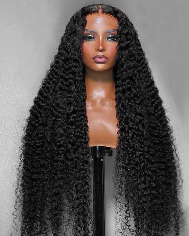 32 inch Jerry Curls Full Frontal Wig