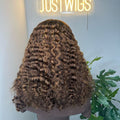 16 inch full frontal wig