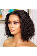 10 inch Jerry Curls Full Frontal Wig