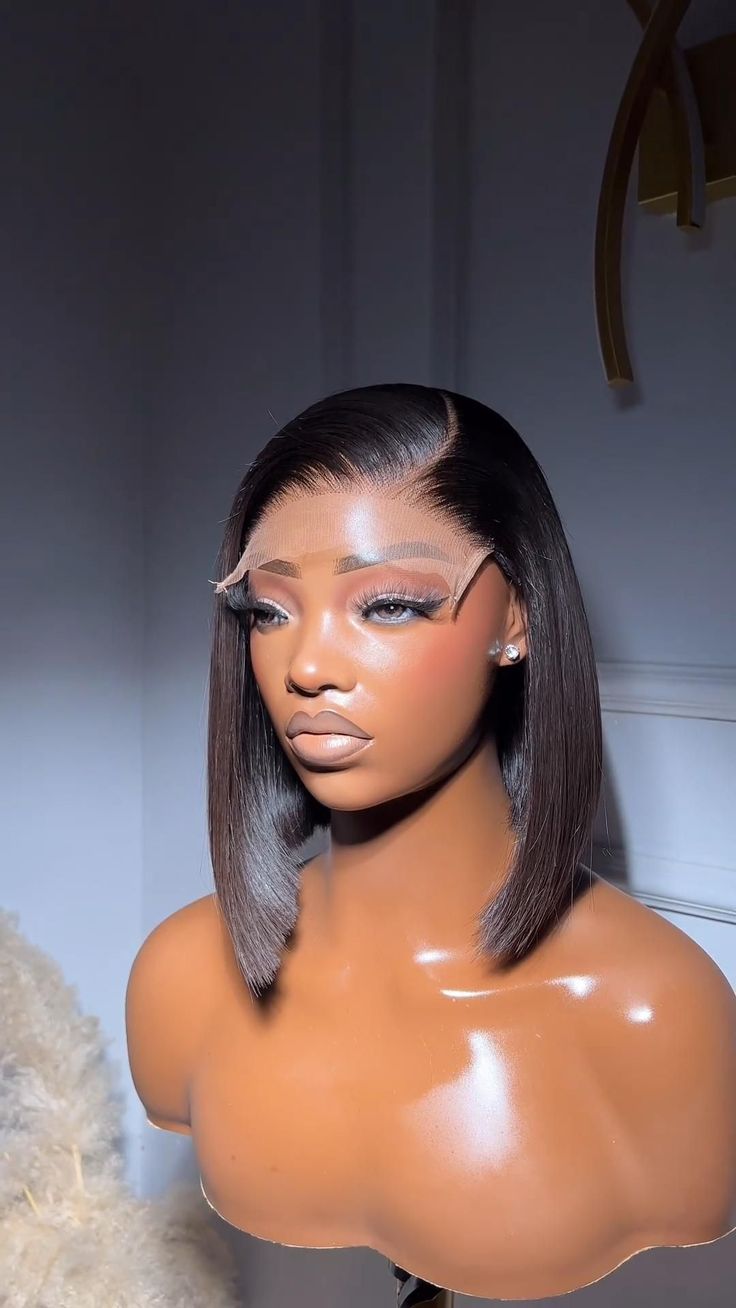 8 inch Vietnamese glueless wig