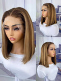 12 inch full frontal wig
